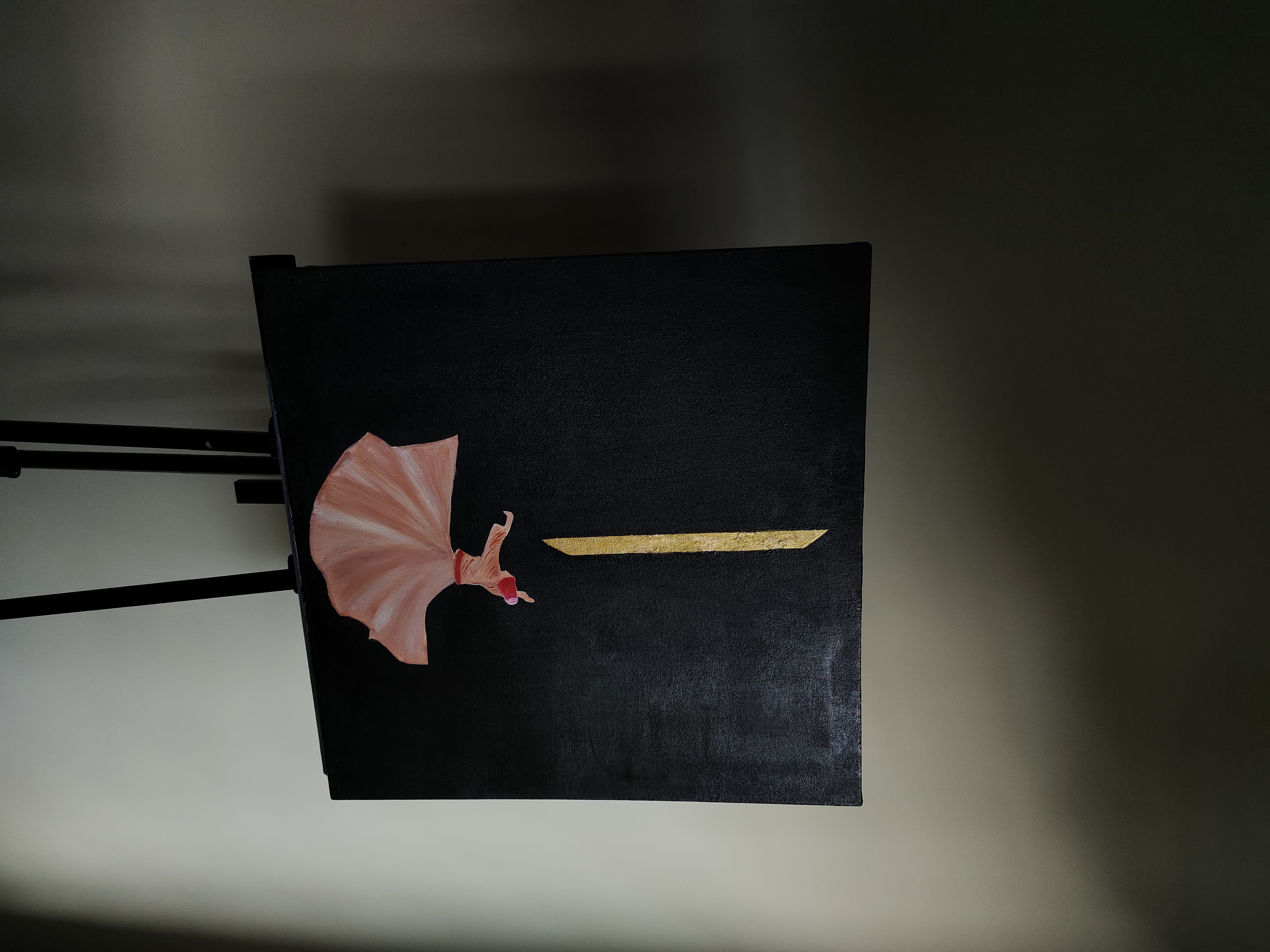 Alif — whirling dervish with golden Alif
